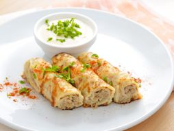 Slane palačinke sa mlevenim mesom