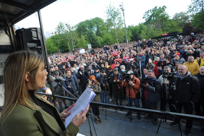 Beograd, protest, opozicija