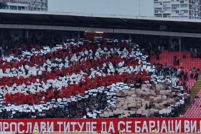 FK Crvena zvezda, Delije, koreografija