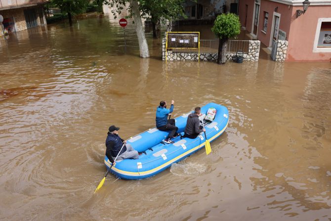 Hrvatska poplave Zrmanja Obrovac