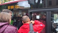 Ludnica u Rimu zbog Novaka: Pogledajte kako se ljudi guraju za mesto u autobusu