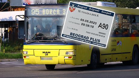 Autobus Beograd Plus Gradski prevoz naplata karta karte