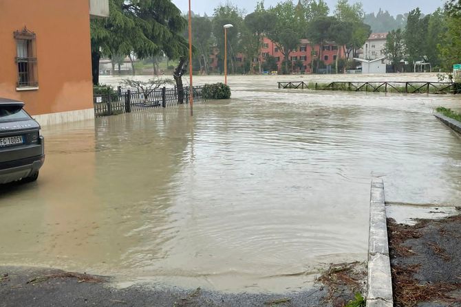 Italija Ćezena poplave