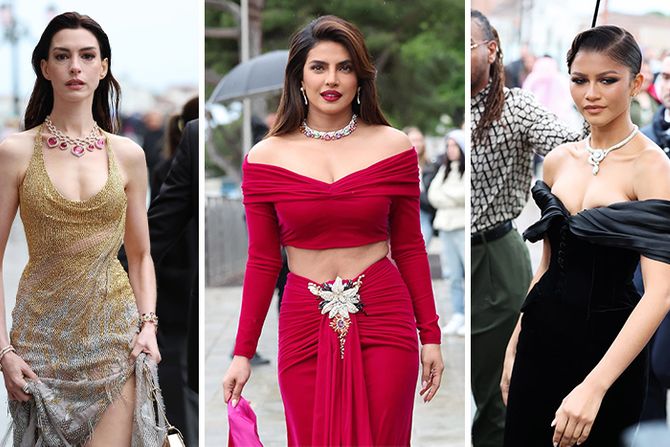 Zendaya, Anne Hathaway, Priyanka Chopra Zendaya, Anne Hathaway, Priyanka Chopra