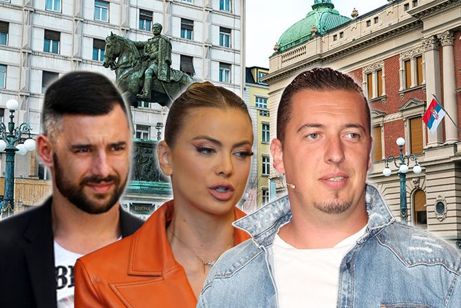 Nemanja Stefanović Milica Pavlović Amar Gile Trg Republike Nemanja Stefanović Milica Pavlović Amar Gile Trg Republike