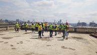 Studenti Građevinskog fakulteta obišli radove na izgradnji BRANKOV poslovnog centra