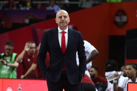 Saša Obradović, Olimpijakos - Monako, 19.5.2023. Saša Obradović, Olimpijakos - Monako, 19.5.2023.