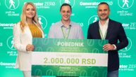 OTP banka nagradila je sa dva miliona dinara Fragment ploče, novo pobedničko rešenje Generator ZERO 2023