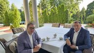 Vučić se sastao sa Dodikom: Tačno je pet popodne, vreme za čaj
