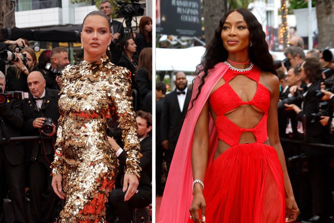 Adrijana Lima i Naomi Kembel Adrijana Lima i Naomi Kembel