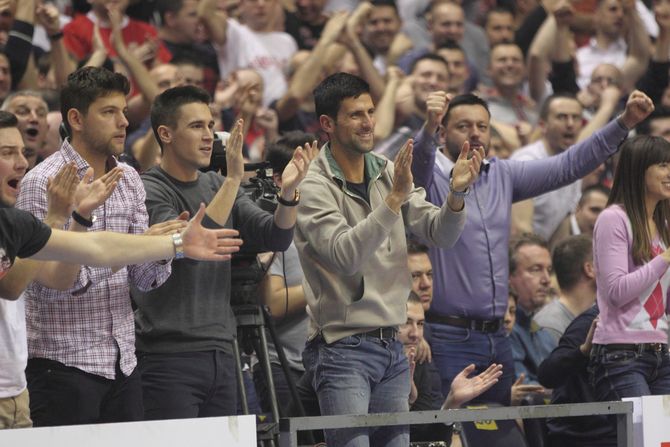 Novak Đoković, Crvena zvezda Novak Đoković, Crvena zvezda