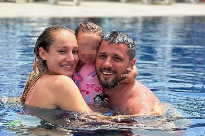 Luna Đogani i Marko Miljković ćerka Luna Đogani i Marko Miljković ćerka