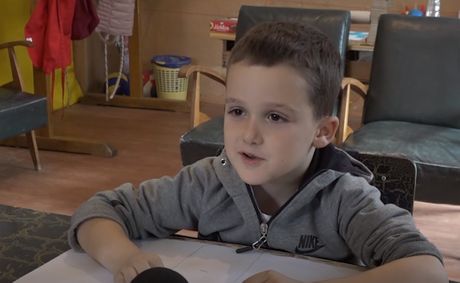 Aleksa Borović učenik đak prvak prvi razred škola nastavnica Marija Peruničić Ivanjica