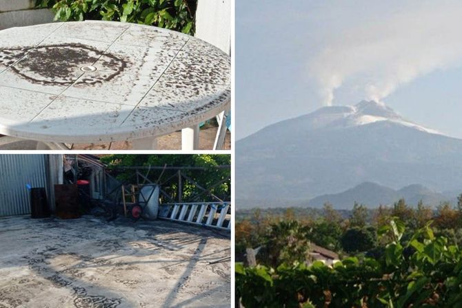 Katanija, vulkan, erupcija Etna