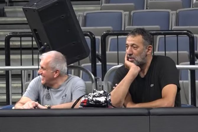 Vlade Divac, KK Partizan