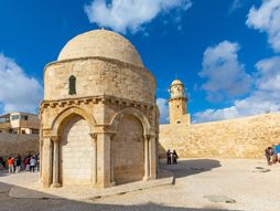 mesto Hristovog Vaznesenja, Maslinska gora, Jerusalim, Sveta zemlja