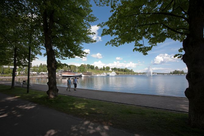 Jezero Saimaa, Lappeenranta, Finska