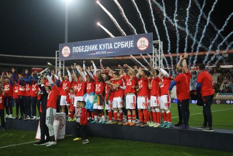 Fudbal Finale Kup Srbije Crvena Zvezda Čukarički Pobeda Kup