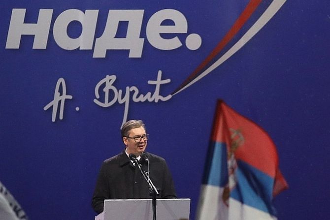 Skup Srbija nade Aleksandar Vučić