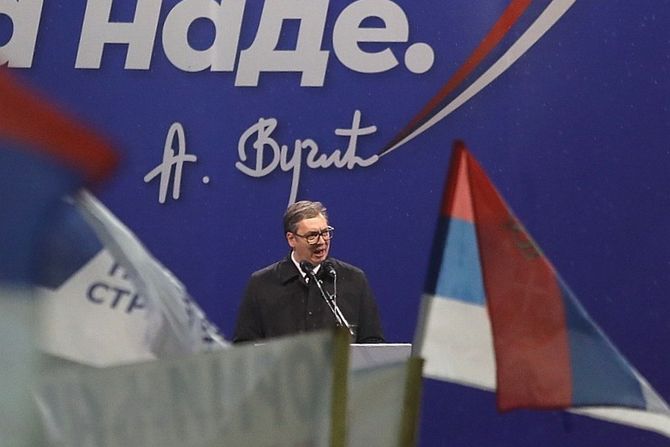 Skup Srbija nade Aleksandar Vučić