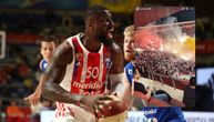 Košarkaš Crvene zvezde došao na polupraznu Marakanu da gleda finale Kupa: Pohvalio se slikom bakljade Delija