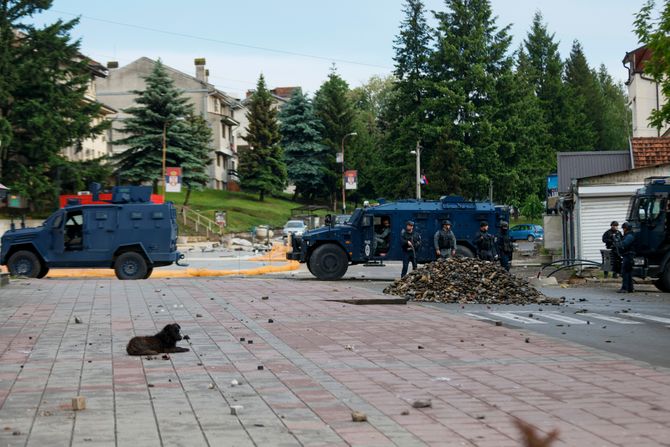 Kosovo Leposavić Kosovska policija neredi