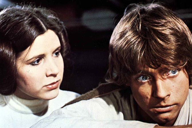 Star Wars, 1970s, Luke Skywalker, Princess Leia