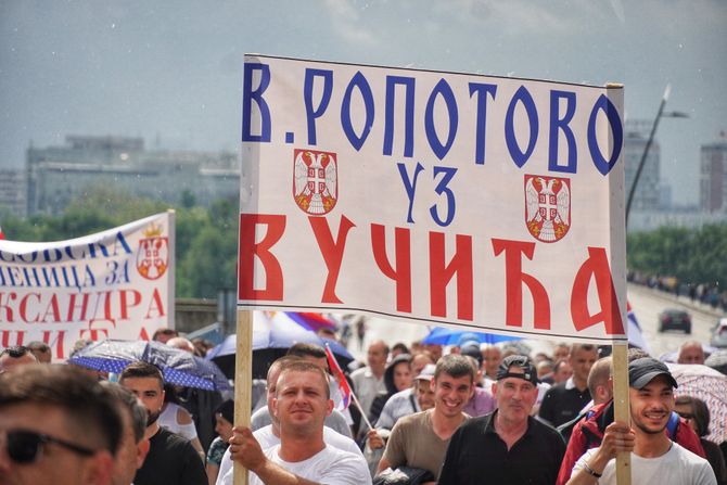 Skup Miting Srbija Nade Brankov Most KIM Kosovo