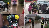 Dvoje dece evakuisano zbog padavina u Futogu: Proglašena vanredna situacija i u delu Požege