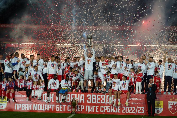 Fk Crvena zvezda, fk novi pazar, titula