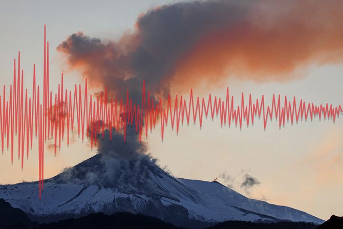 Etna vulkan Catania Katanija zemljotres