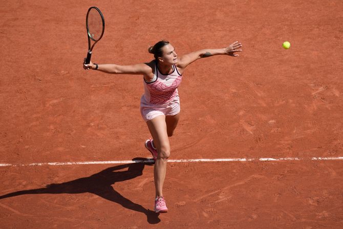 Arina Sabaljenka, Marta Kostjuk, Rolan Garos Arina Sabaljenka, Marta Kostjuk, Rolan Garos