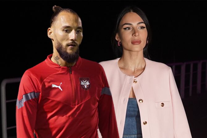 Nemanja Gudelj i Anastasija Ražnatović Nemanja Gudelj i Anastasija Ražnatović