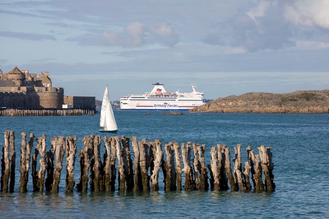 La Manš Saint Malo, France