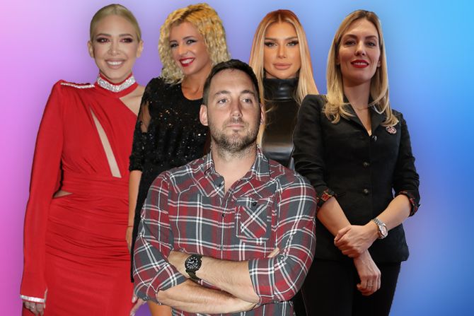 Milica Todorović, Anđela Lakićević, Ivana Nikolić, Kalini Kovačević i Petar Strugar