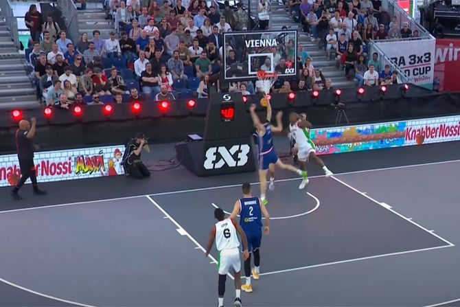 Basket 3 x 3 Srbija Madagaskar