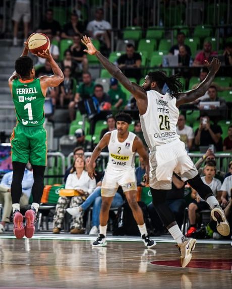 Jogi Ferel i Matijas Lesor, Cedevita Olimpija - Partizan