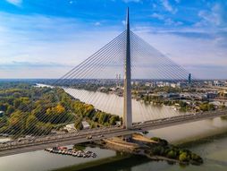 Reka Sava, Most na Adi, Sava, Beograd