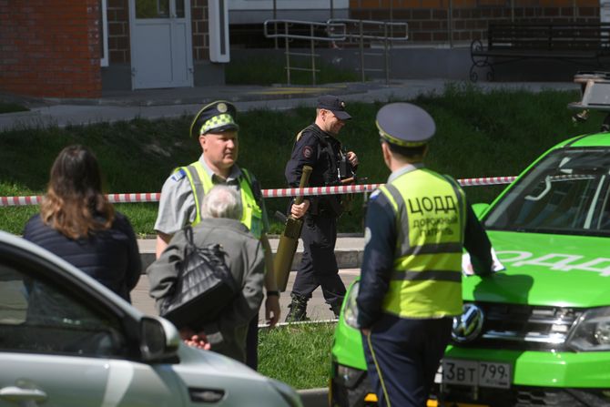 Policija, Moskva