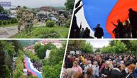 Veliki broj Srba ispred opština na severu KiM: Vijori se trobojka, Kurti neće da povuče svoju policiju