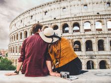 Rim, ljubav, zajedničko putovanje, par na putovanju, Italija