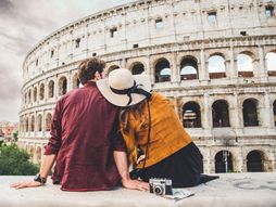 Rim, ljubav, zajedničko putovanje, par na putovanju, Italija