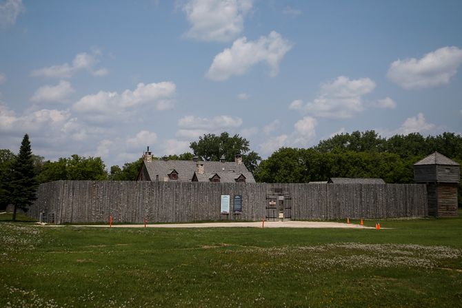 Fort Gibraltar in Winnipeg