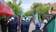 Trepca miners arrive at Zvecan municipal building: Kurti blocking them from coming to work since Friday
