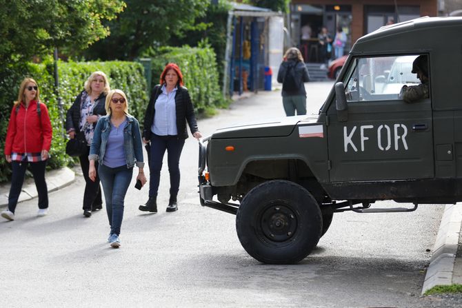 Kosovo KIM ZVEČAN  Kosovo Serbs Clashes