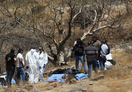 Meksiko helikopter nesreća forenzičari