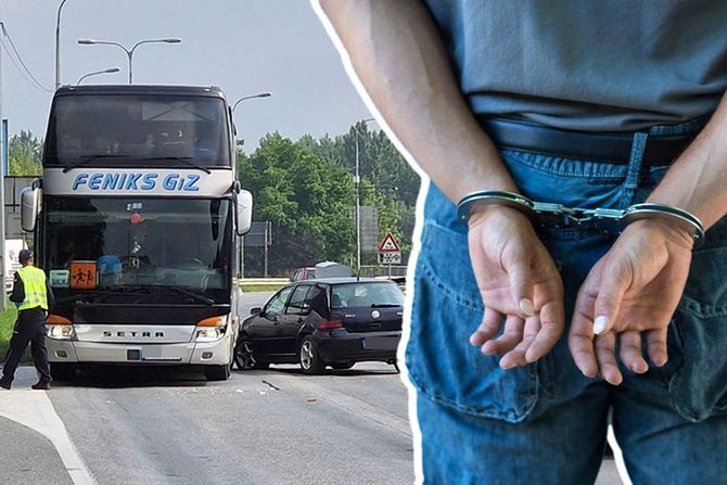 Hapšenje lisice udes autobus ekskurzija sabac