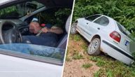 Preparirao se od alkohola: Pijan seo za volan, zaspao i završio u jarku