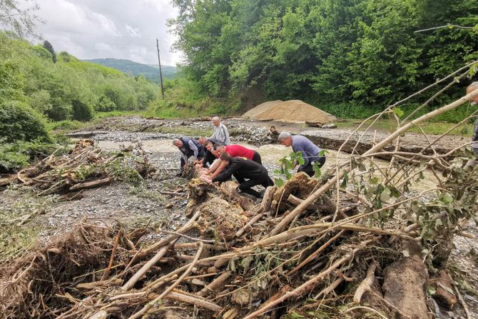 Nevreme pogodilo Ivanjicu, Ivanjica, bujica nanela velike štete