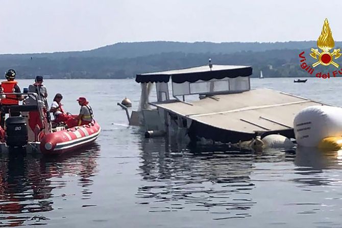 Jezero Mađore, Italija, pogibija izraelskih i italijanskih obaveštajaca